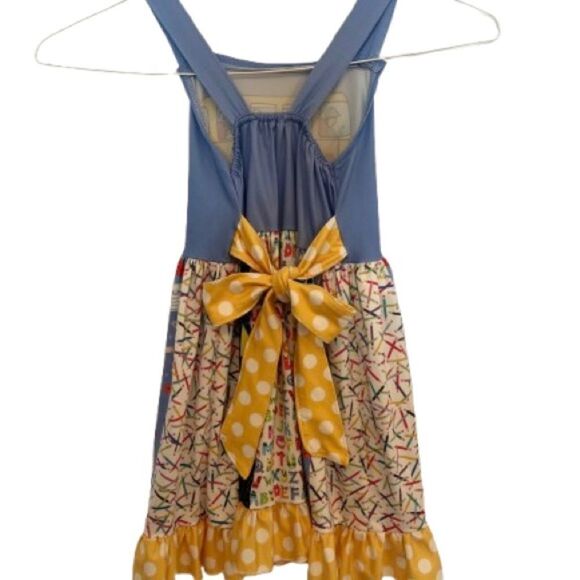 School Bus Sleeveless Sundress - Picture 2 of 10